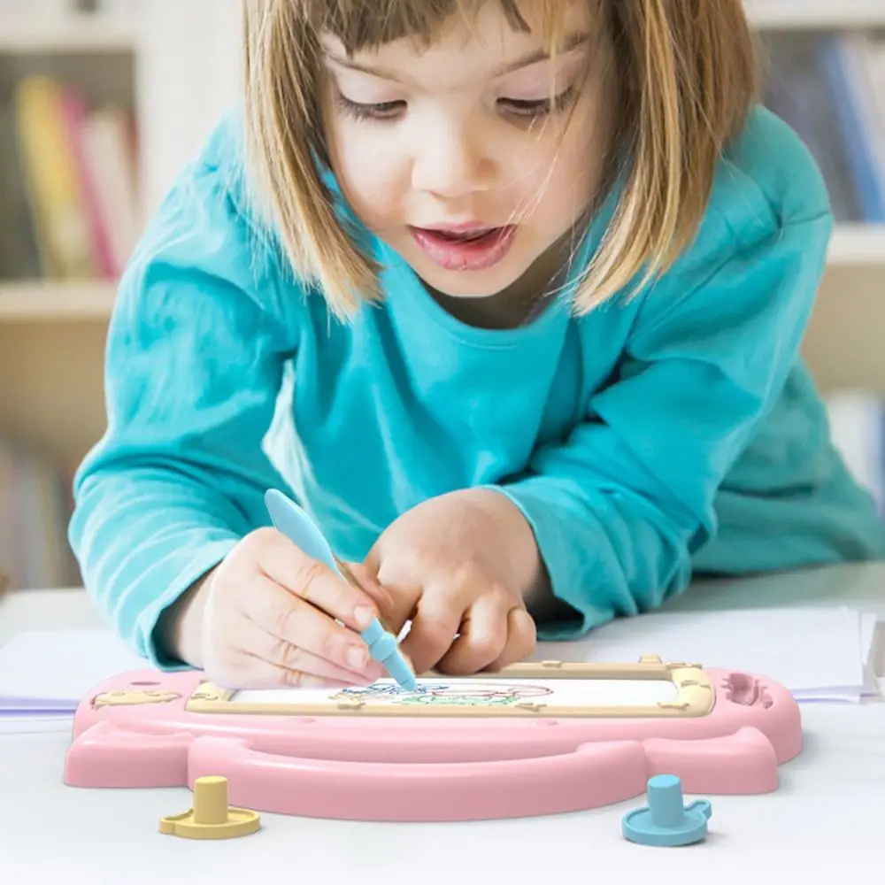 Mini Colorful Magnetic Drawing Board Writing Table Leg Doodle Board Erasable Pad Erasable Magnetic Graffiti Board Gifts