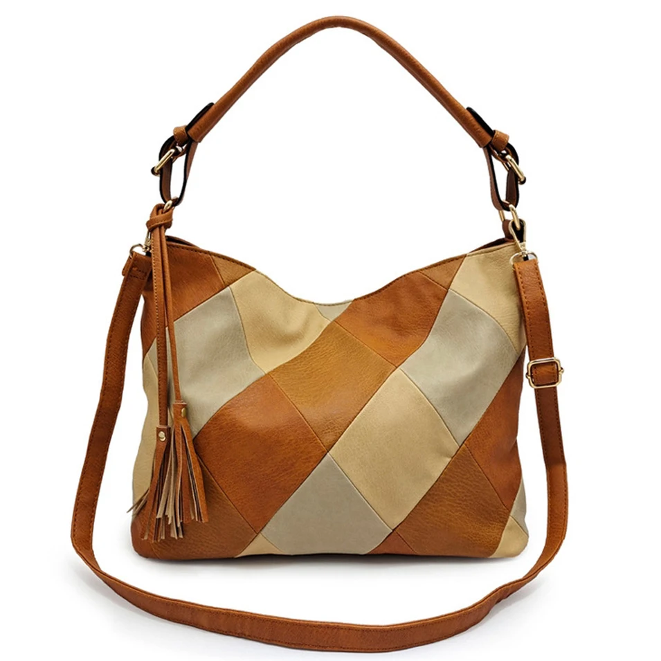 

Женская сумка-тоут, модная сумка через плечо с верхней ручкой, универсальная сумка для подмышек с кошельком