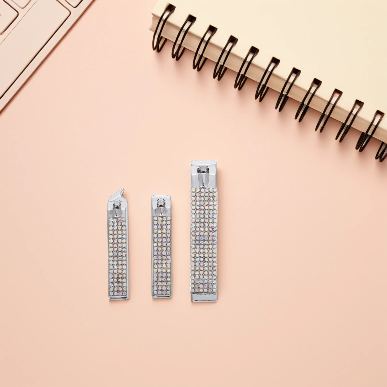 

Diamond Anti File Woman Splash Colorful Manicure Travel Kit Clipper Small Straight Nail Clippers Clippers Tools