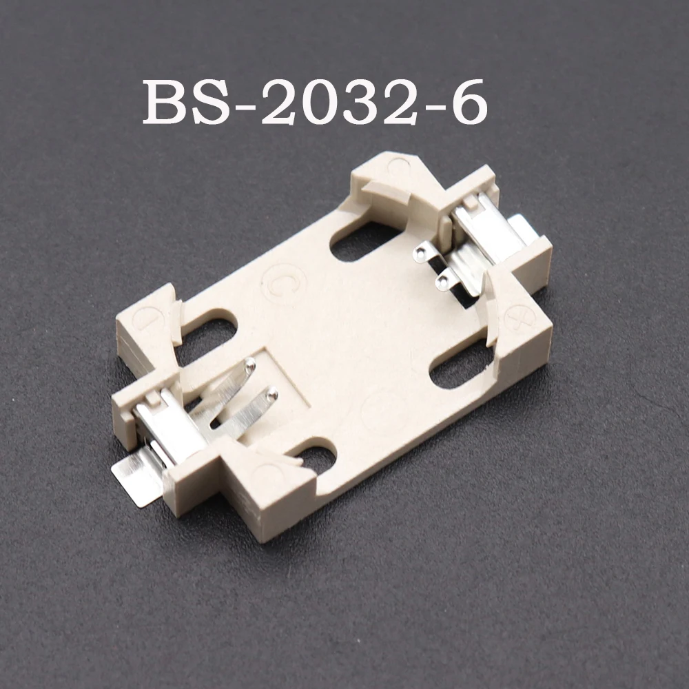 5 шт. CR2032 BS-6/8 BS-1220 BS-2032A BS-1616 3 В NGC DC кнопочный аккумулятор ibuw держатель розетки коробка для хранения батарей 2450 2032 аккумулятор