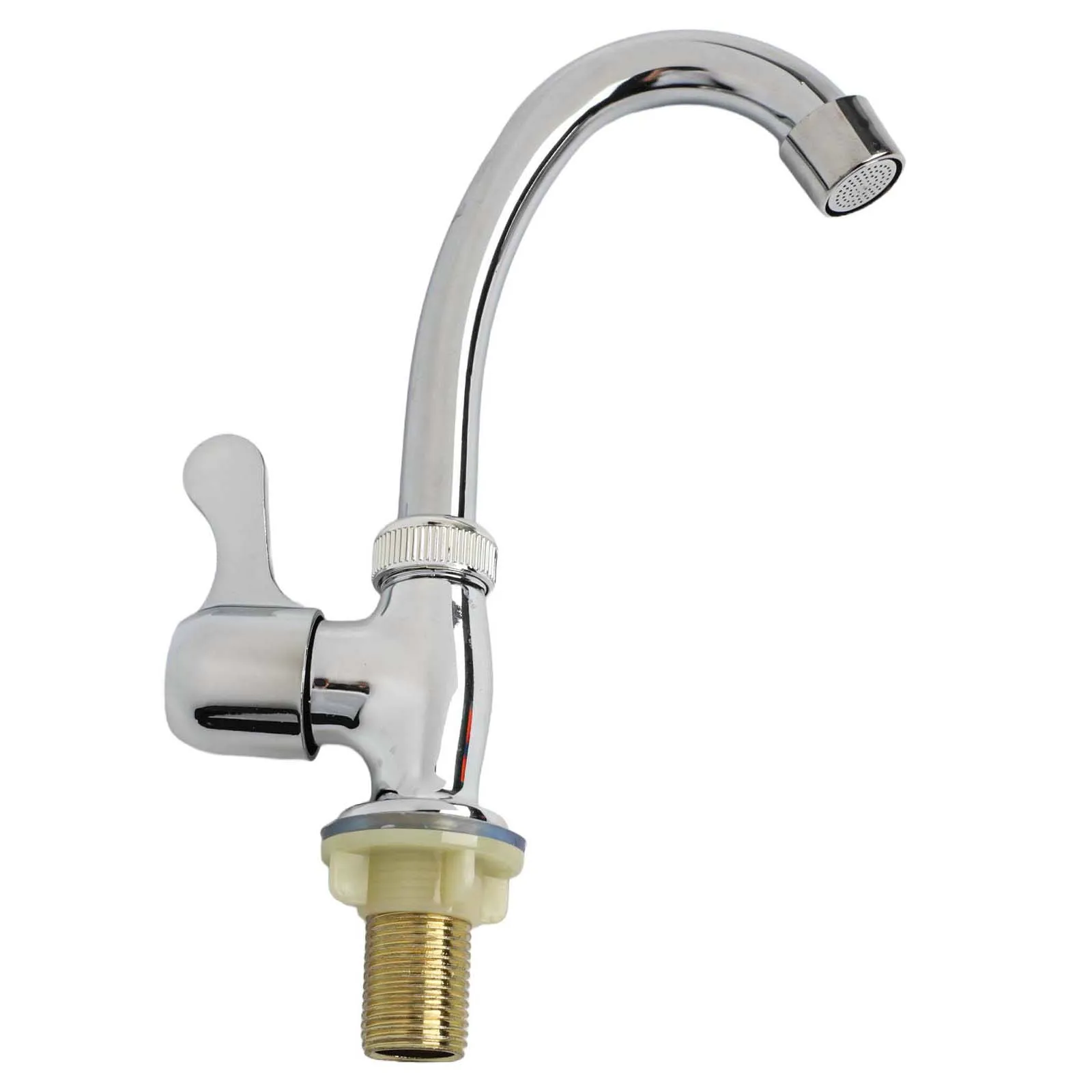 Plastic Steel Cold Water Tap for Kitchen Purifier Units with Single Lever Operation and Resistance to and Wear