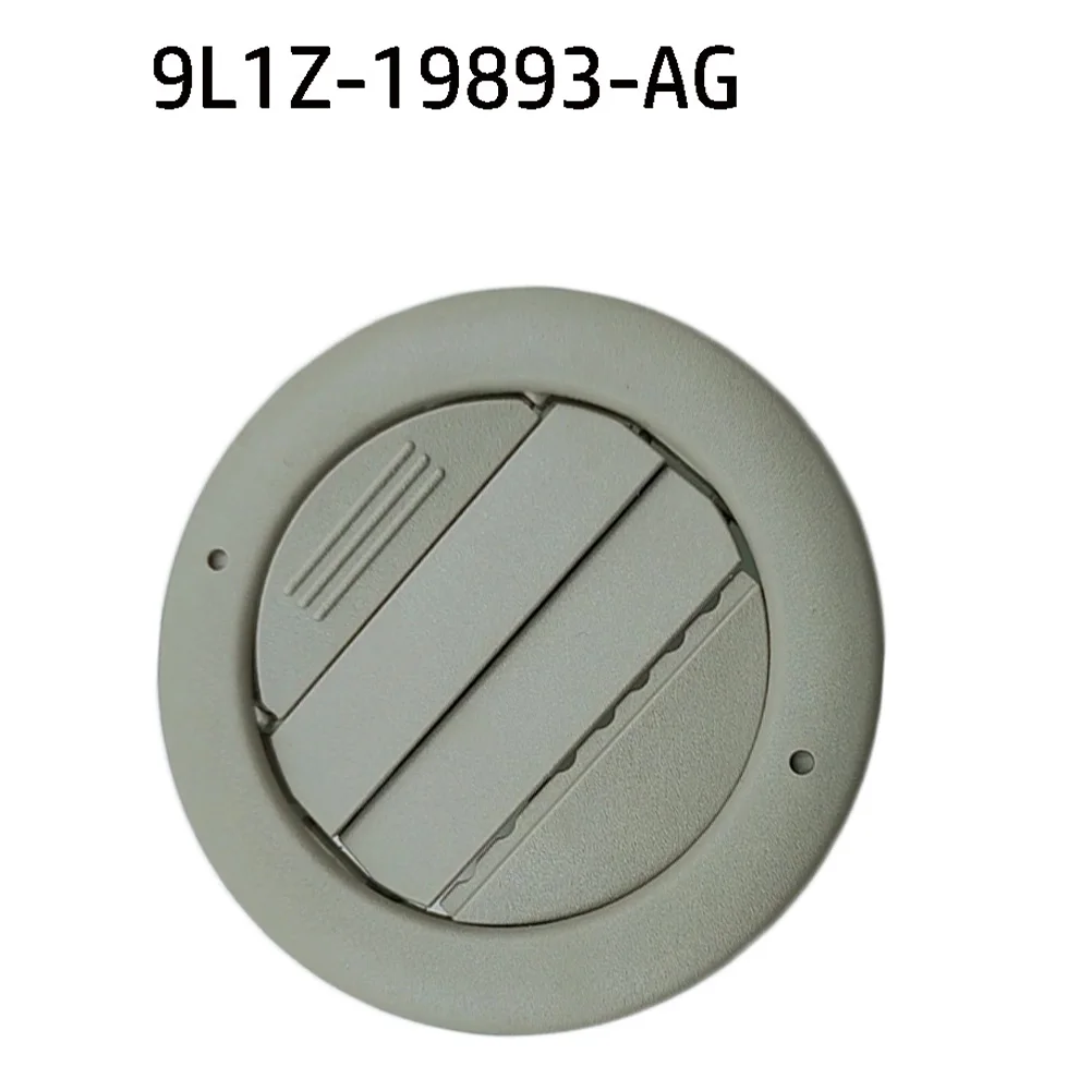 Round AC Air Vent Grille Cover For Ford For Expedition For Navigator Headliner Ceiling Roof AC Heat Air Vent Outlet Exhaust
