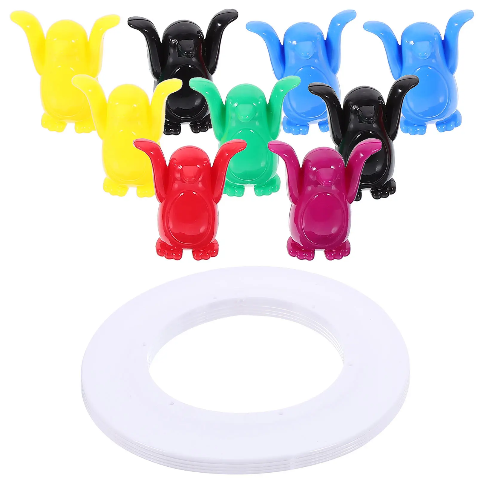 

Набор развивающих блоков-пингвинов для балансировки, игра для раннего обучения, распознавания цвета и форм, игрушка для детей от 3 лет