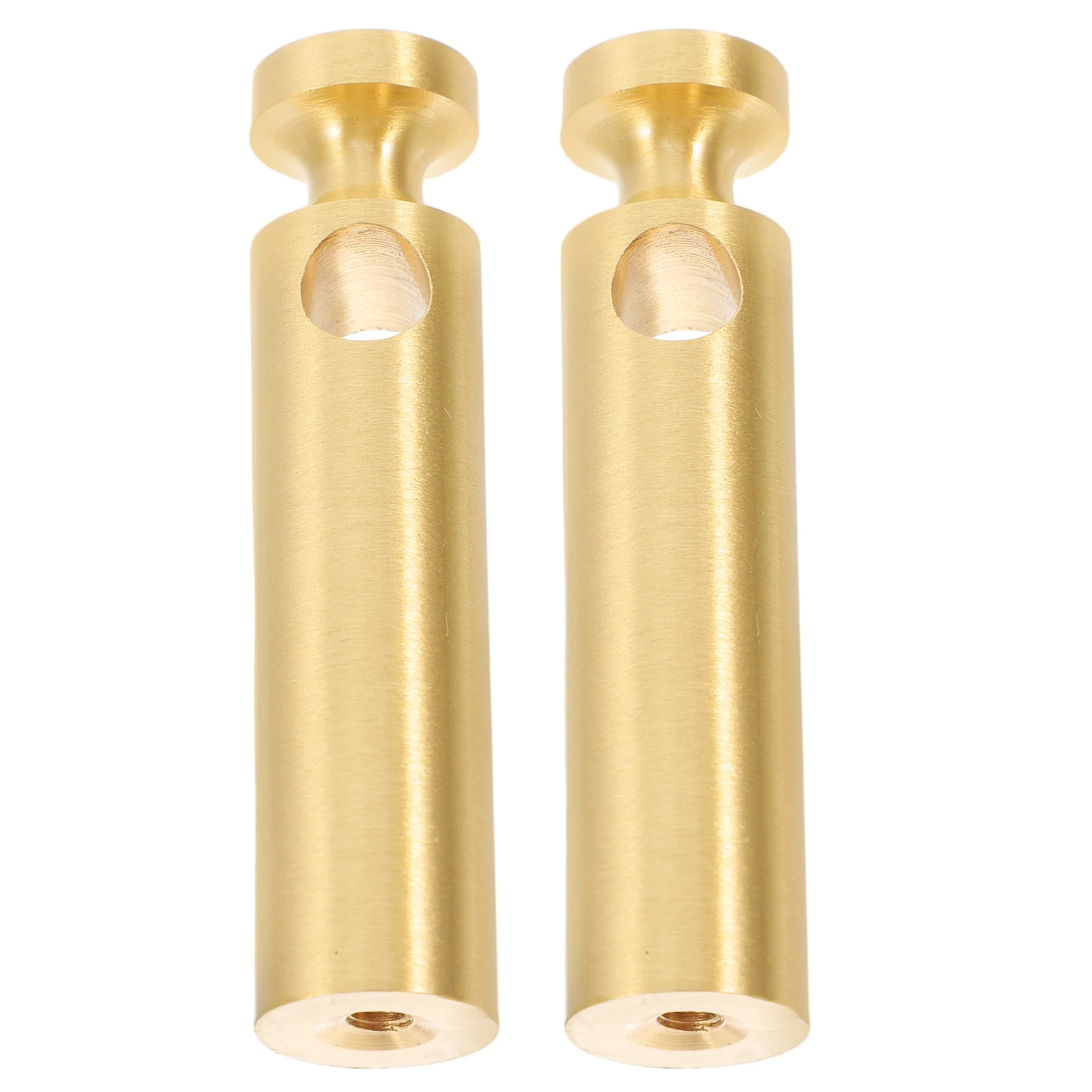 

2Pcs Metal Handrail Connector Brass Fittings for Wine Cabinets Furniture Posts Secure Stylish Rv Guardrail Accessories