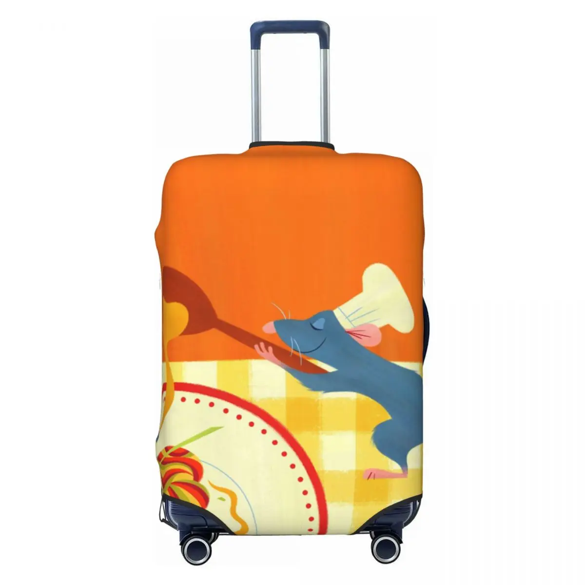 

Чехол для чемодана с рисунком Рататуи, милый защитный чехол для чемодана, подходит для чемоданов 18-32 дюймов