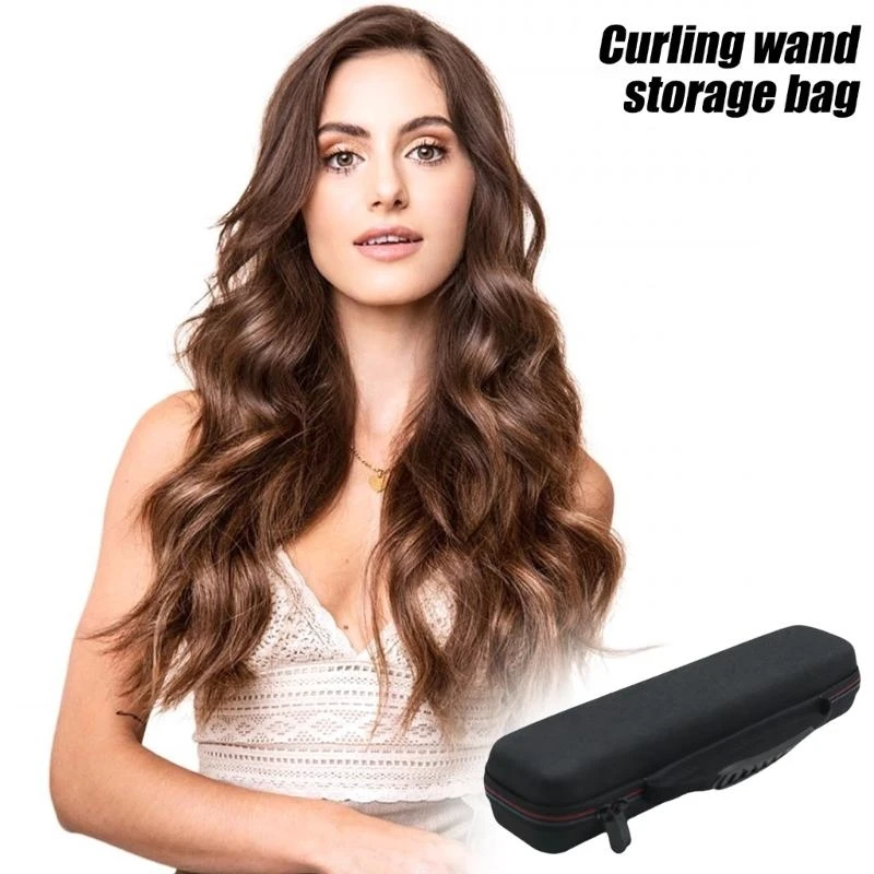 Travel Curling Iron Dustproof Heat Resistant Storage Bag For Professional Stylists And Home Salon Use
