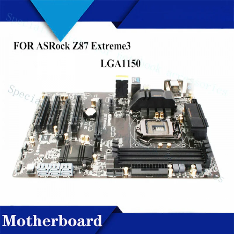 

A+FOR ASRock Z87 Extreme3 Extreme Player 3 1150 Pin Motherboard DDR3 Tested OK