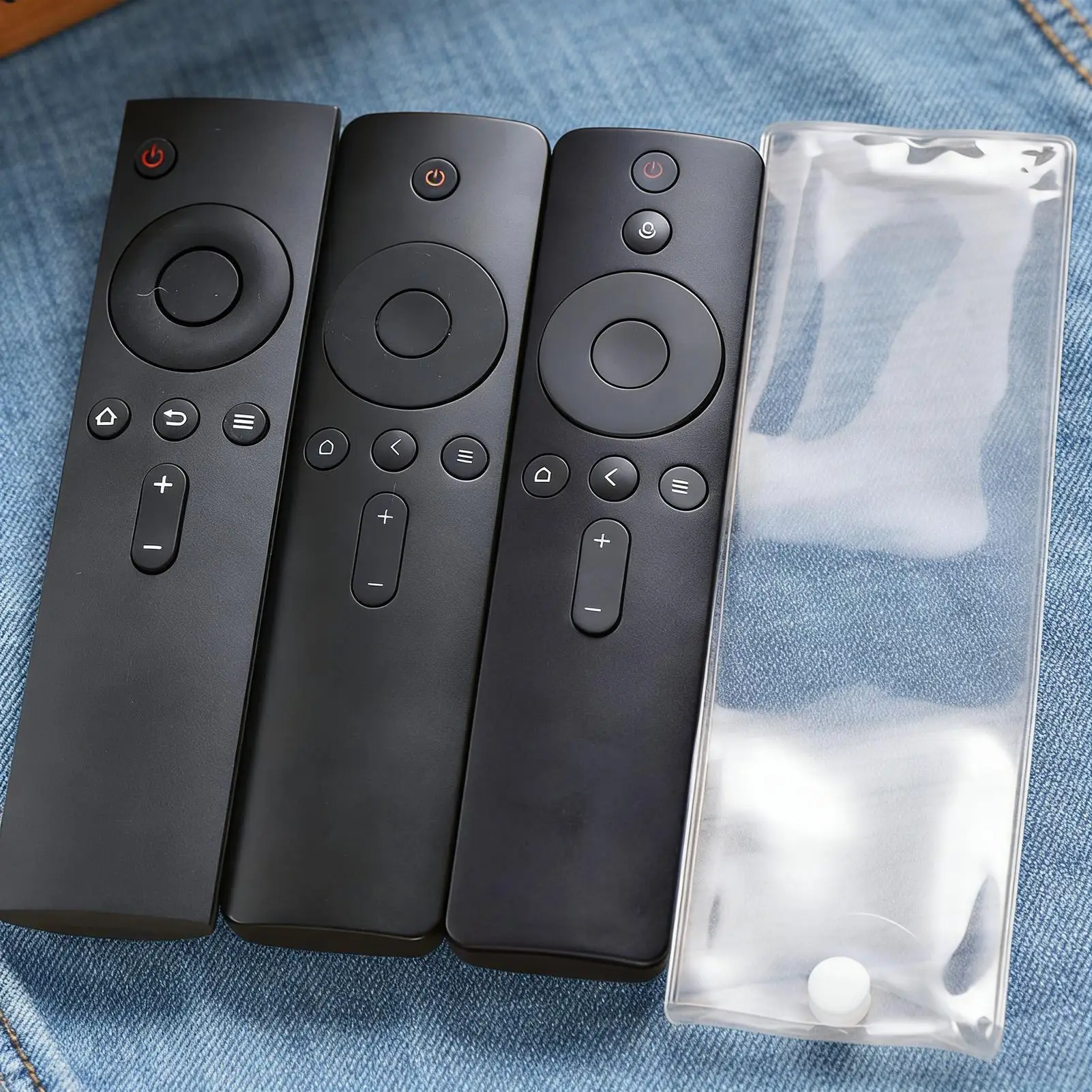  PVC TV Air Condition Remote Control Protective Case Transparent Waterproof Dust-proof Storage Bag