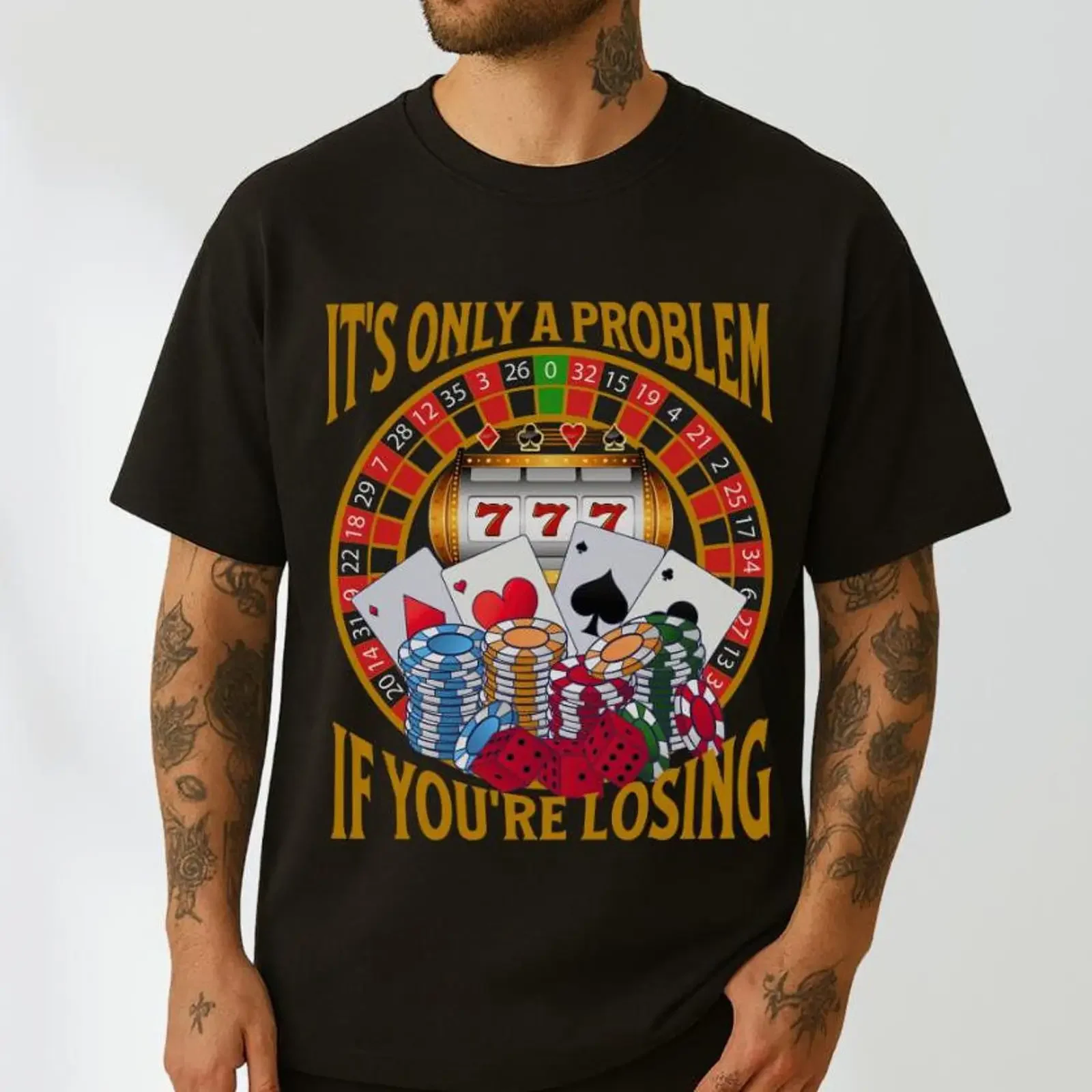 camiseta-engracada-E-so-um-problema-se-voce-esta-perdendo-amante-de-jogos-de-azar-cassino-poquer-maquina-de-slot-las-vegas-presente-vintage-lavado