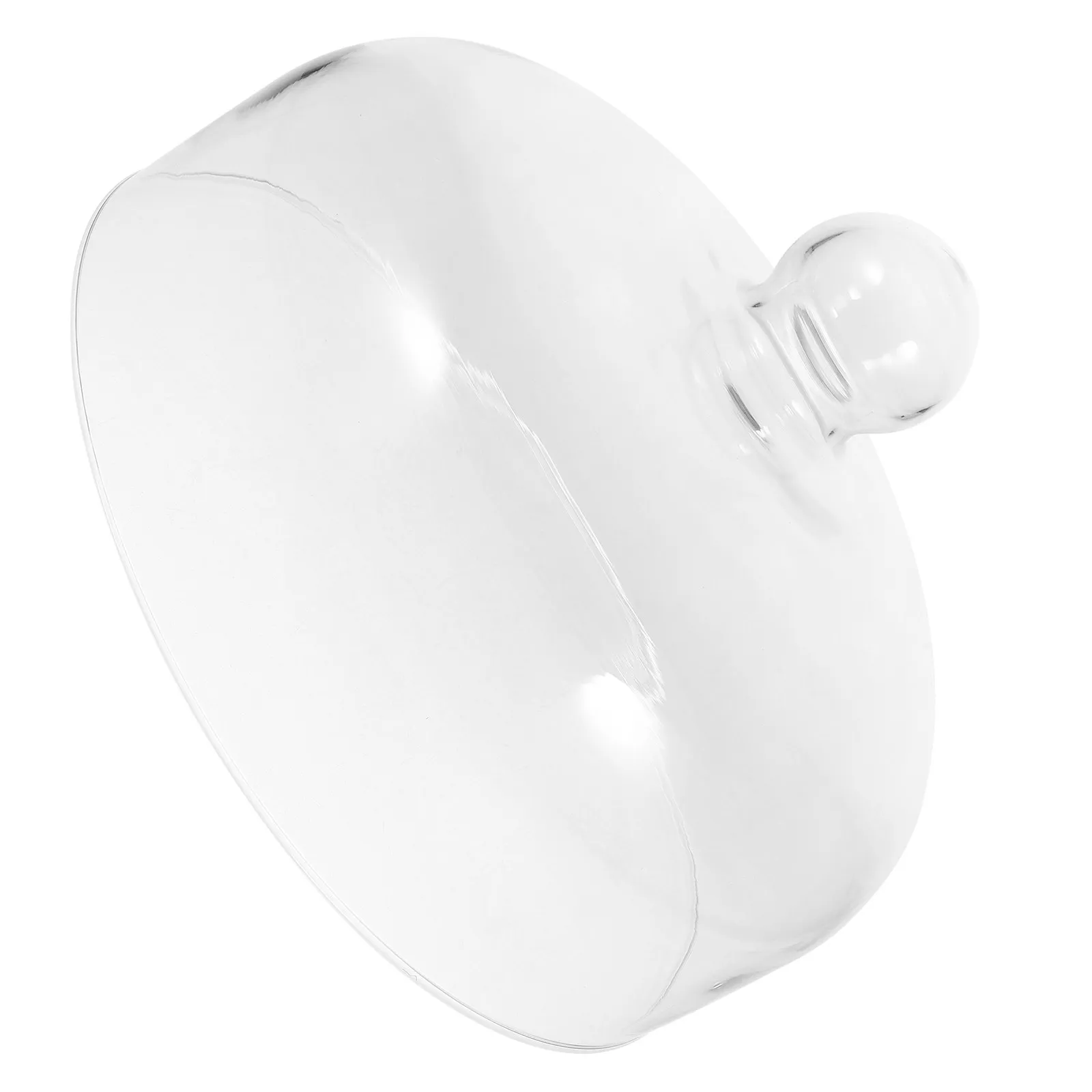 

Microwave Glass Splatter Cover Clear Dome 10 Inch 6.9 Inch Tall Food-Grade Non Plastic Lid Splash-Proof Cooking Protective Cover