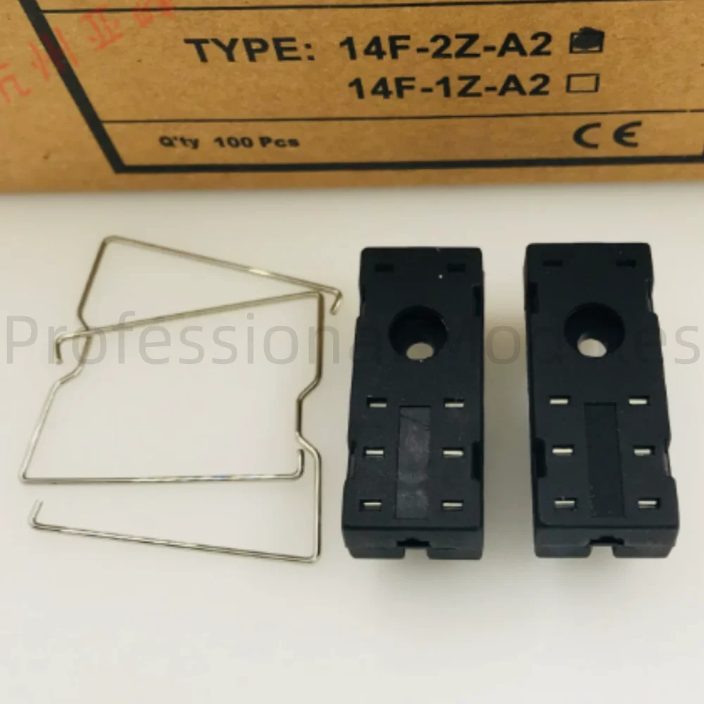 100-個-8-ピンローフックリレーソケット-14f-2z-a2-jqx-115f-rt424-シリーズ用新しいオリジナル-20-100-個-ロット