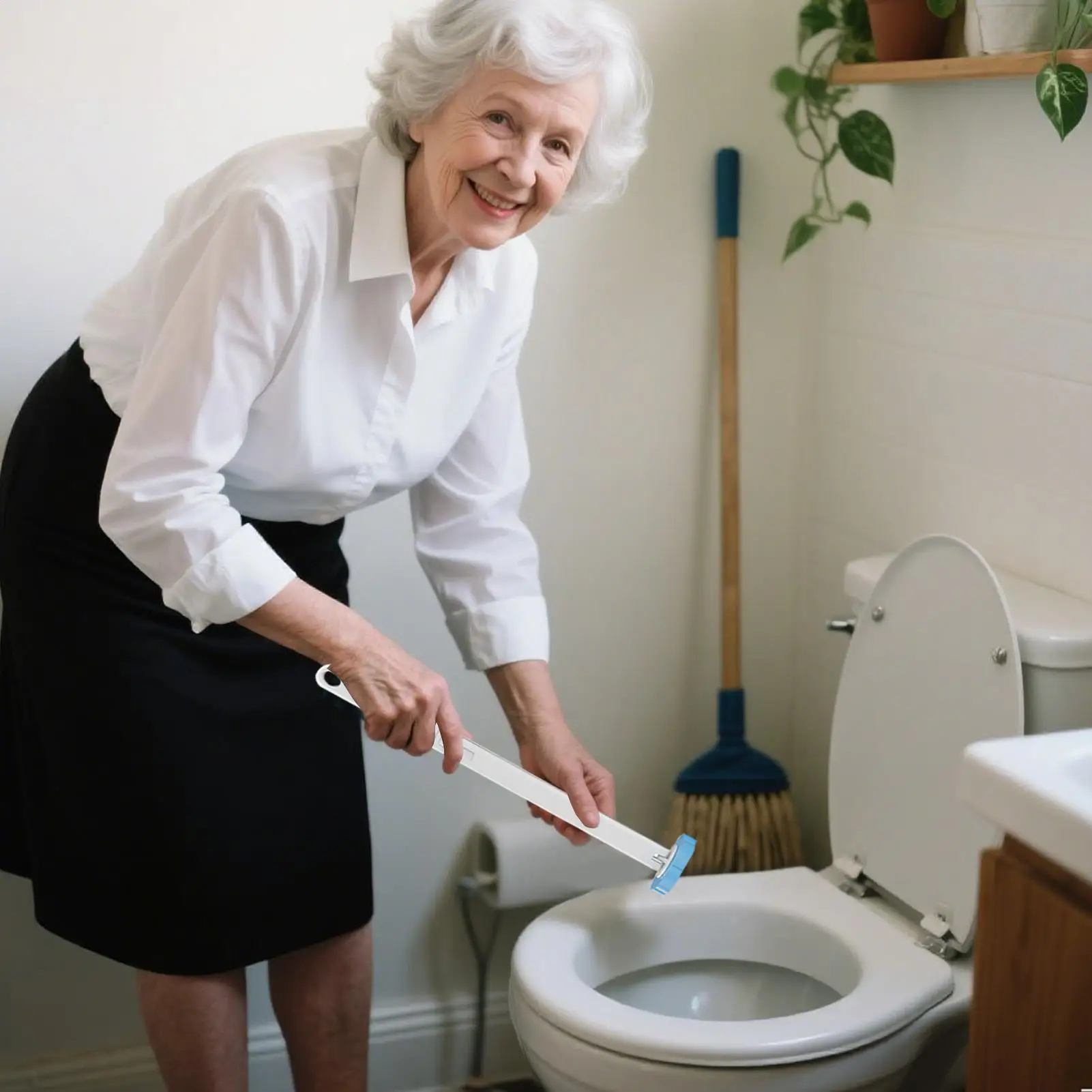 トイレブラシトイレクリーナーブラシヘビーデューティリムーバー用品スクラバー家庭用浴室ガレージシャワーシンク床浴槽