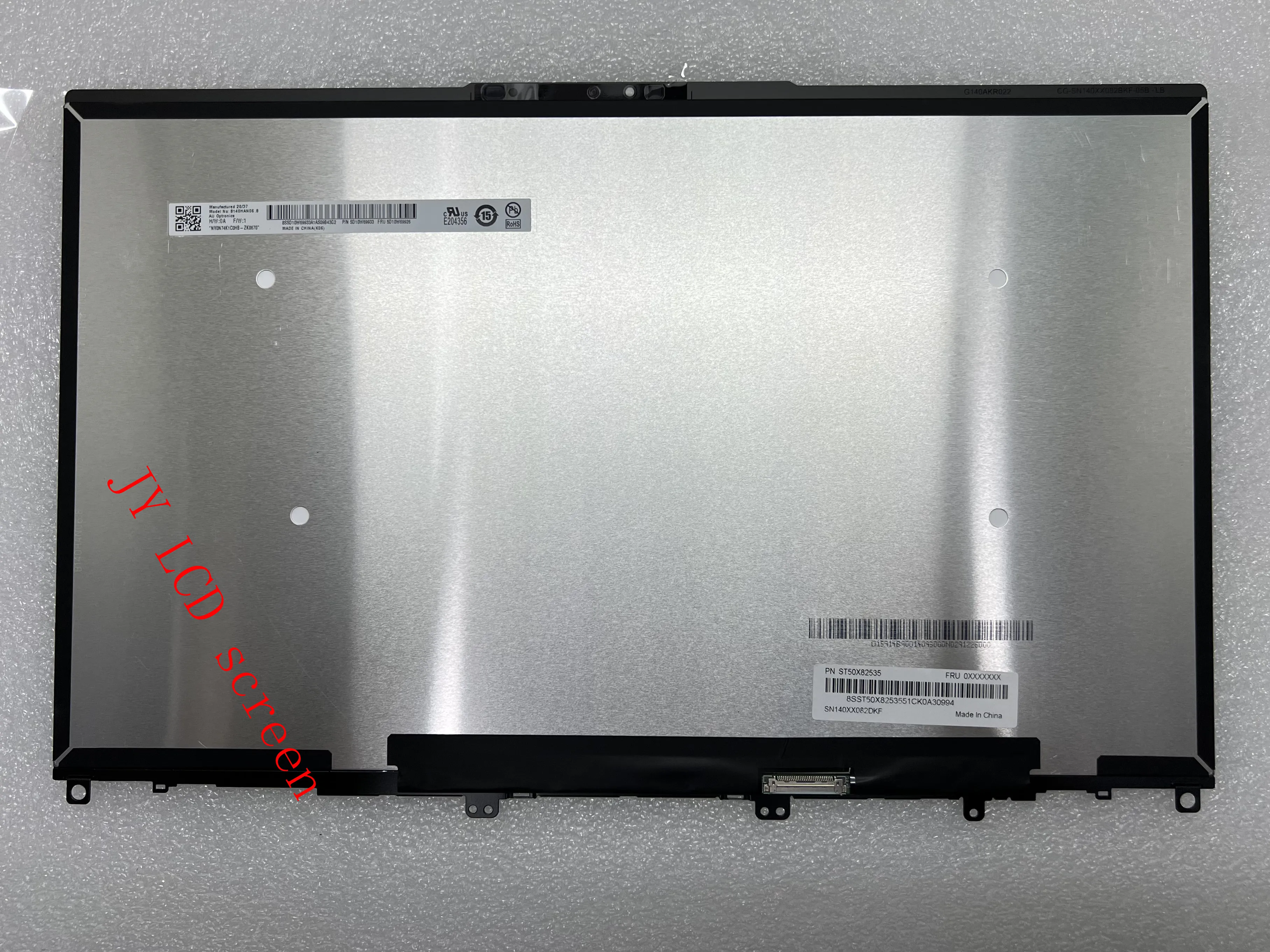 14,0 "FHD 1920X1080 B140HAN06.8 para Lenovo Yoga Slim 7-14IIL05 4ITL05 montaje de pantalla LCD para ordenador portátil no táctil 30 pines PN ST50X82535