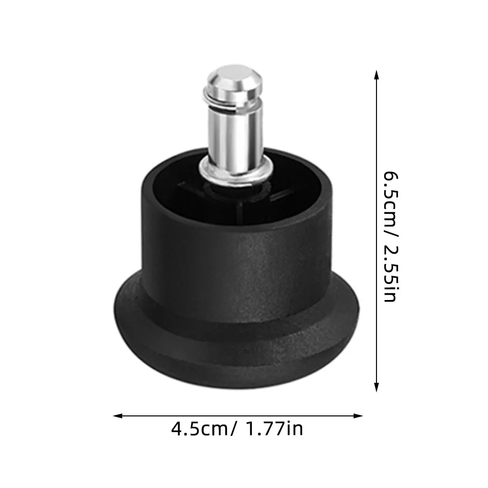 10Pcs Chair Foot Glides Stationary Stopper for Office Chair Convert Casters to Fixed Protect Floor Scratch Reduce Noise