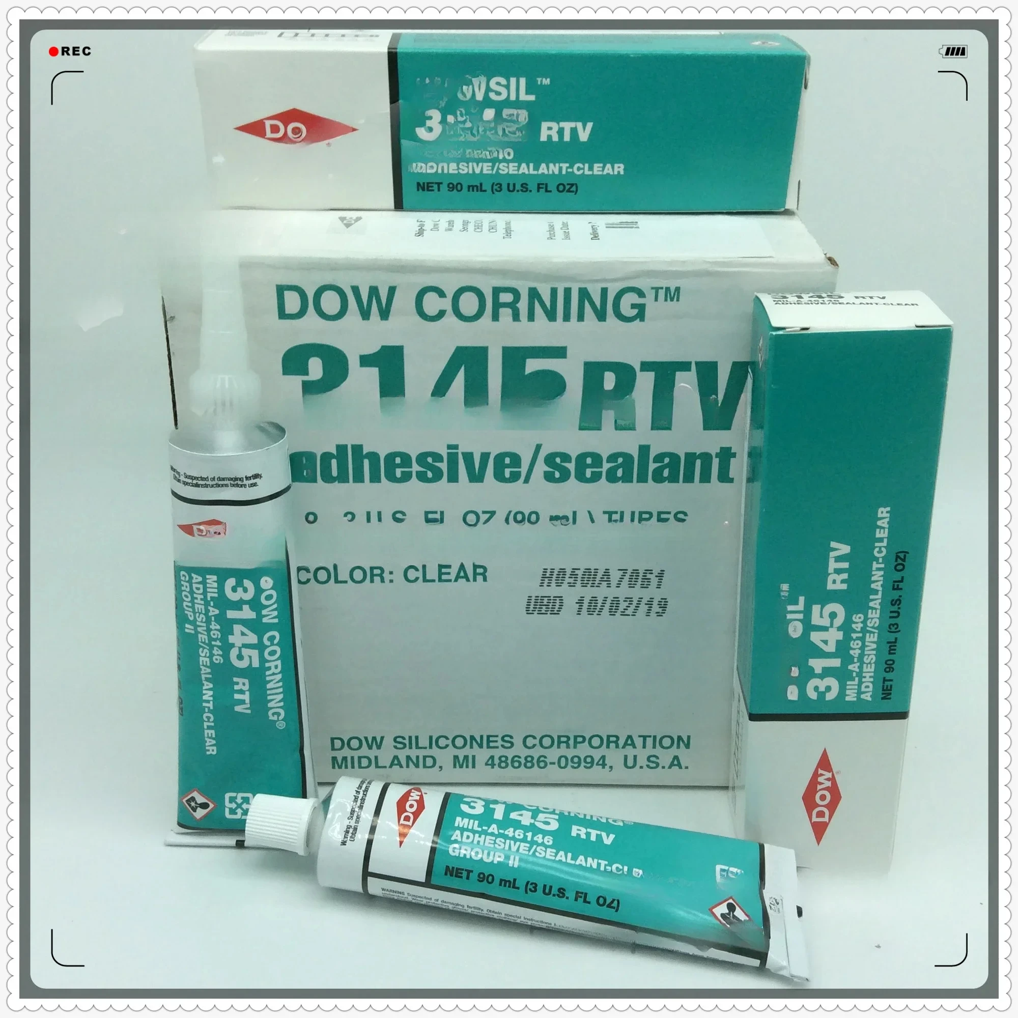 Imagem -05 - para Dc3145 Dowsil 3145 Rtv Selante Transparente Transparente
