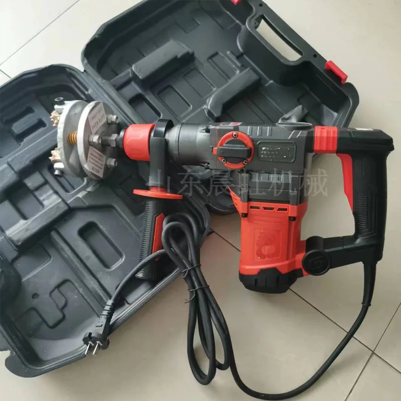 HCY Concrete electric hair chisel, three-head ground hair chisel, wall high-speed hair pulling machine