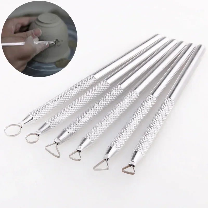 6ピース/セットdiy革ラウンド行パンチツール合金鋼4/5/6ミリメートル間隔穴パンチひもステッチ糸ツール