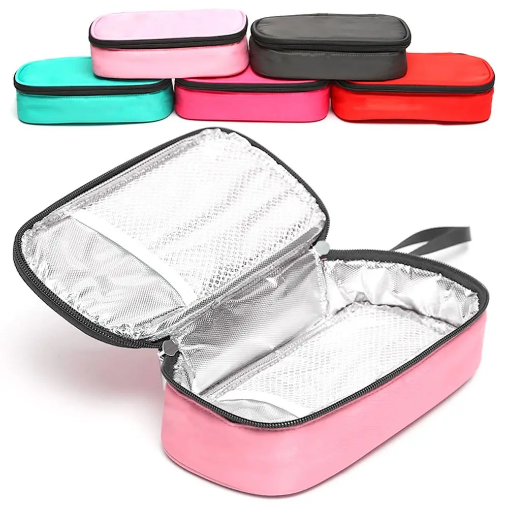 

Portable without Gel Thermal Insulated Medicla Cooler Travel Case Pill Protector Insulin Cooling Bag