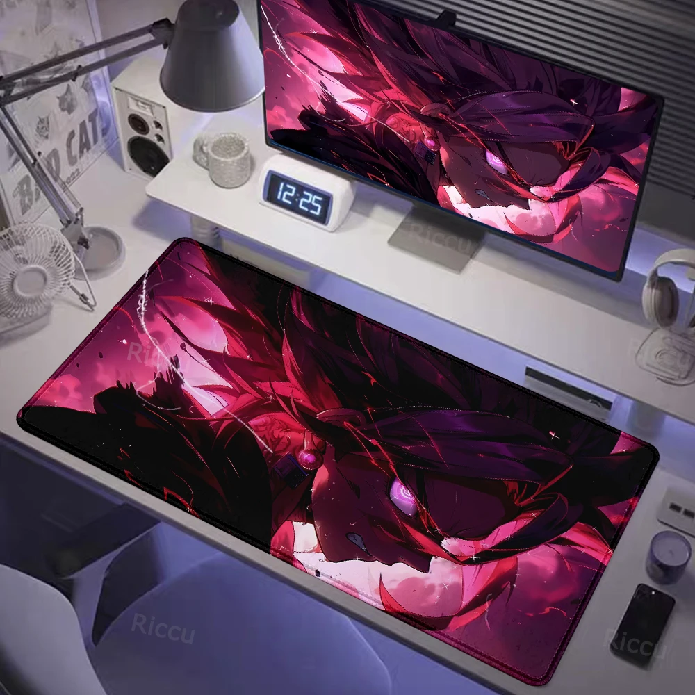 Hot selling item DragonBall Anime Desktop electronic sportse accessories 400x900 HD Printing Computer Lock edge Rubber Mouse Pad image 3