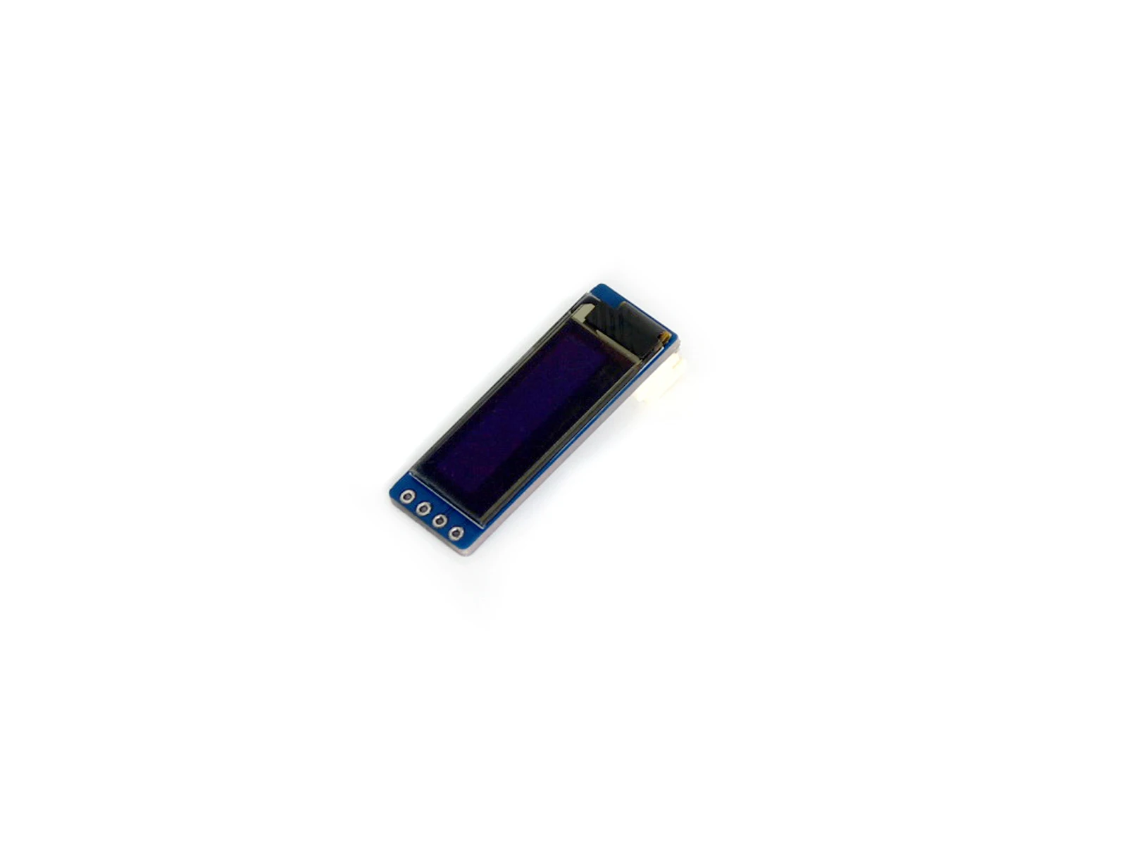 Fotografia 7: Módulo de exibição OLED Waveshare de 0,91 polegadas para Raspberry Pi/Arduino, 0,91 polegadas diagonal, 128x32 pixels, com controlador incorporado