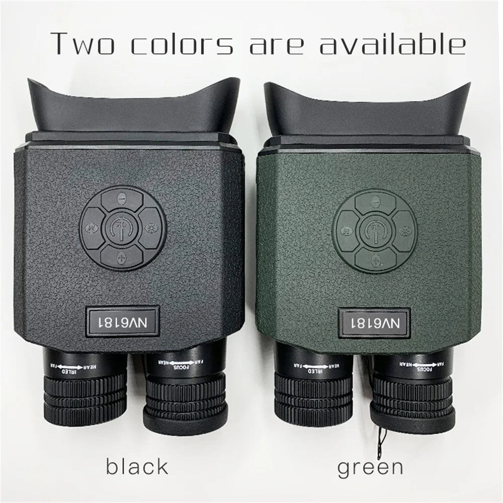 Ponbos NV6181 4K UHD Waterproof Telescope Camera Infrared Night Vision Binoculars for Hunting Camping with 3.5 inch Screen