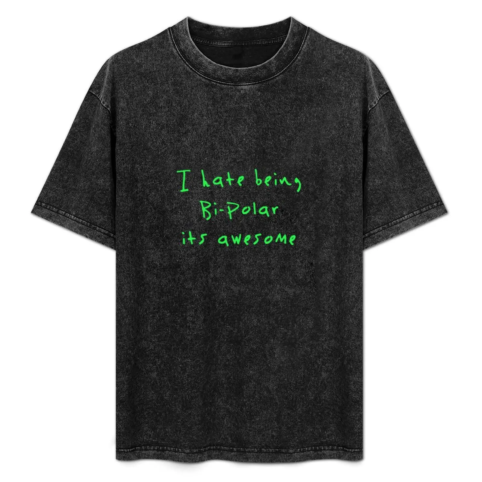 

i hate being bipolar its awesome Kanye West T-Shirt Performance Workout Short Sleeve Tee
