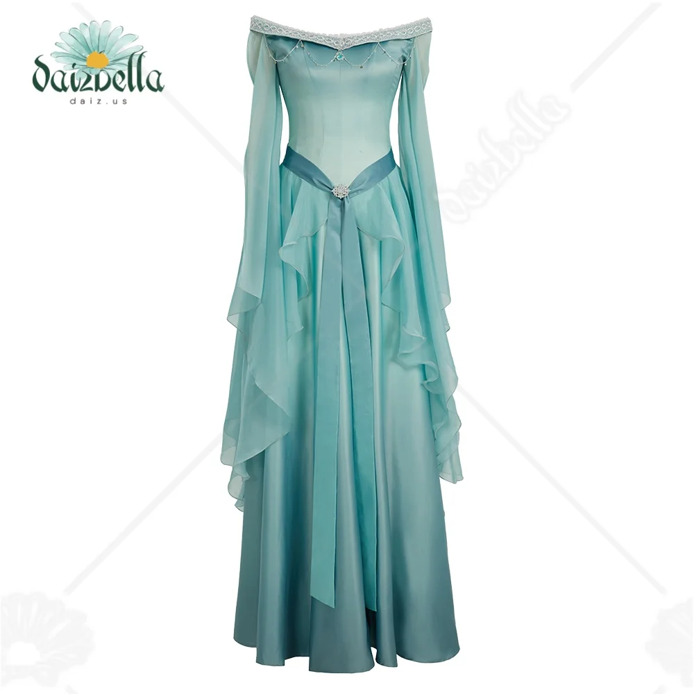

DAIZBELLA Renaissance Costume Women Retro Gradient Elf Medieval Dress for Women