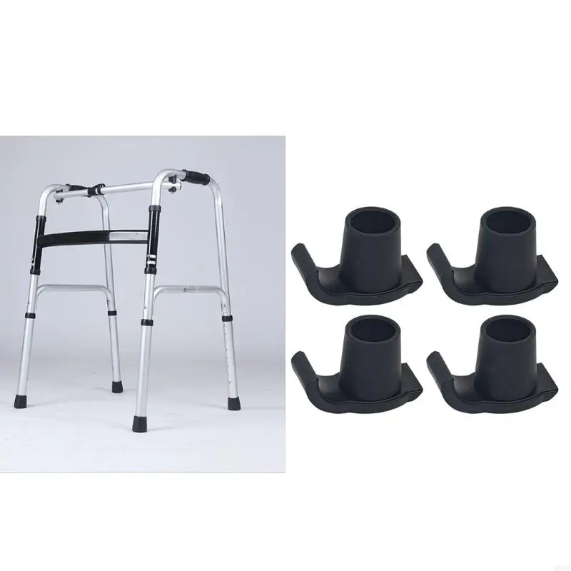 

Walker Gliders Skis Rubber Mobility Aid Glides For Elderly And Disabled With Secure Design And Quiet Walking Support B03E