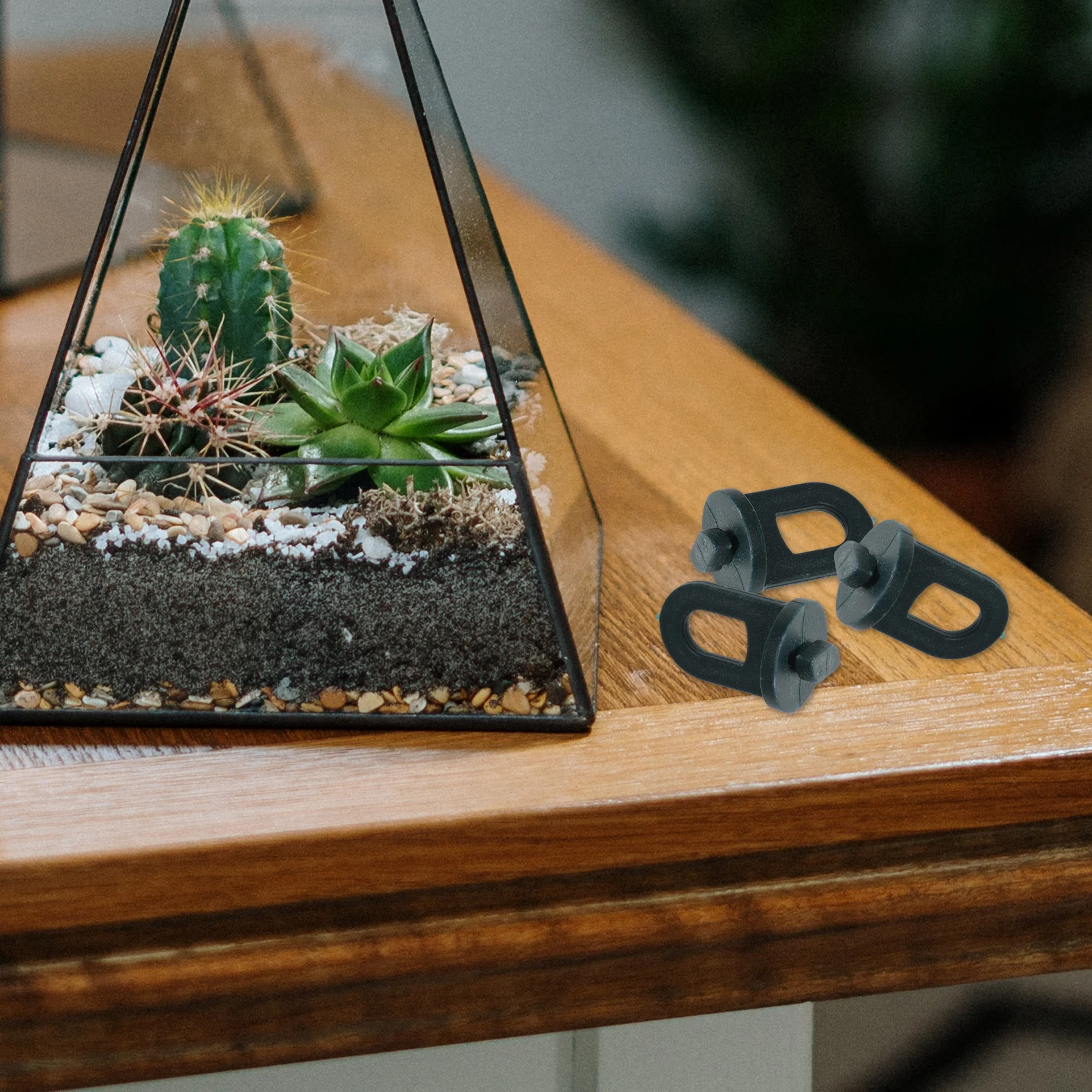 100 Uds Clips para invernadero herramienta giratoria plástico duradero fácil instalación para macetas accesorios accesorios para casa verde