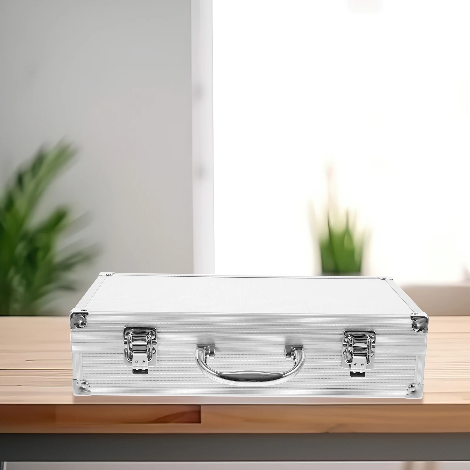 

Microphone Case Storage Holder for Cordless Travel Aluminum Box Protect Accessories ganizer Hard
