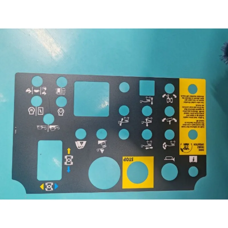 Autocollant pour panneau de commande 72095GT pour plateformes élévatrices Genie