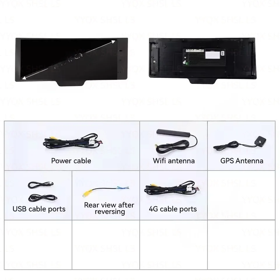 12.3 "ل دودج رام 1500 2013-2018 مساعد الطيار الركاب الترفيه شاشة مشغل وسائط متعددة لاسلكي نافي راديو ستيريو أندرويد