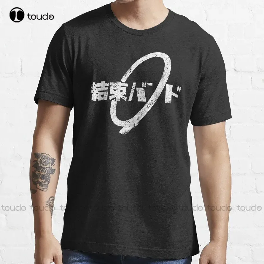 Distressed Worn Out Kessoku Band Logo Trending T-Shirt Cute T Shirts Custom Aldult Teen Unisex Digital Printing Tee Shirts