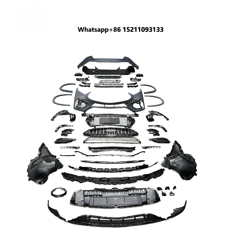 GLC-class X254 2024+ Upgrade to GLC63 Body Kit for Front Bumper Rear Bumper Grille for X254 Old to New Body Kit