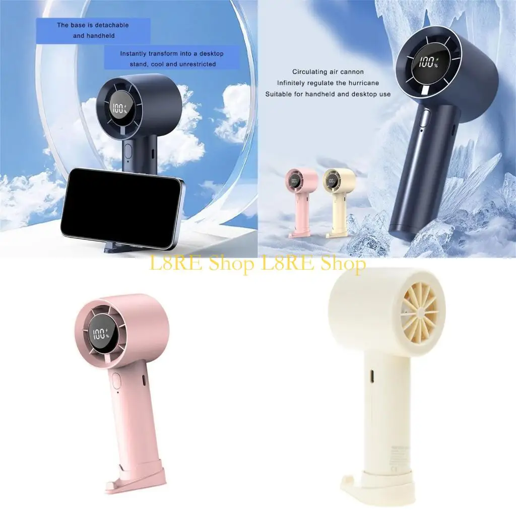 

Портативный вентилятор L8RE с цифровым экраном для точного вентилятора охлаждения контроля температуры