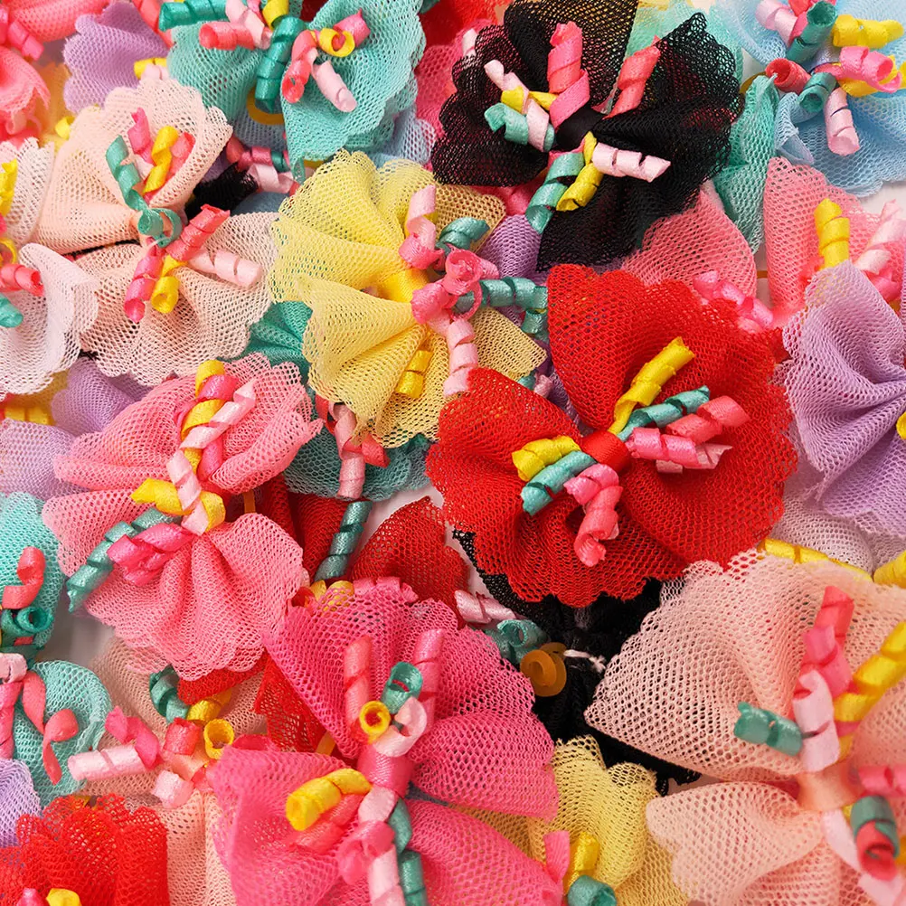 

20pcs Dog Bow Headb Pet Hair Bowtie Halloween Bows Headdress for Dogs Accessories Decorative Bowtie Hairb s Hairstyle Prevent