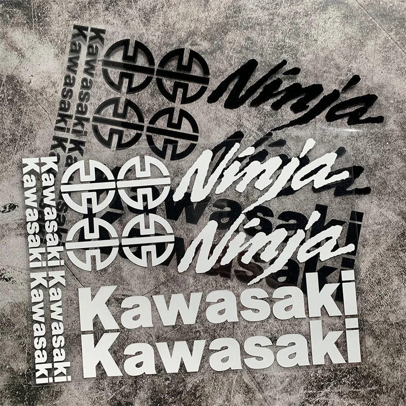 

Новые наклейки для мотоцикла KAWASAKI, светоотражающие водонепроницаемые украшения для шлема, наклейки для спонсора для NINJA 400 Z650 800 900 1000