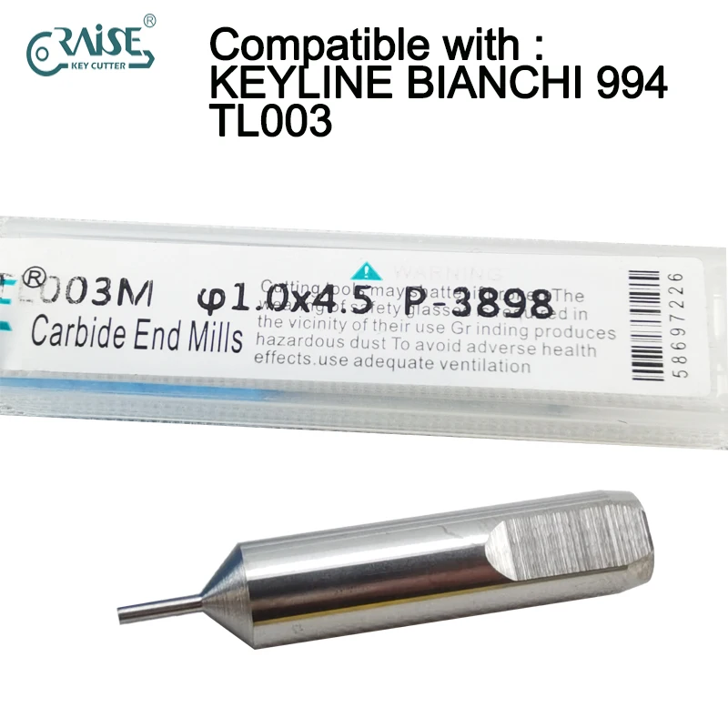 

Фреза RAISE, совместимая с станком для резки ключей KEYLINE TL003 KEYLINE BIANCHI 949.