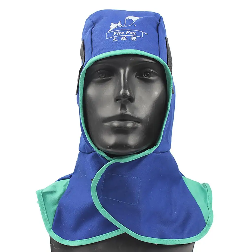 Protective Welding Hood Lightweight Mesh Lined Welder Hat Head and Neck Shield Welding Accessories for Daily Use