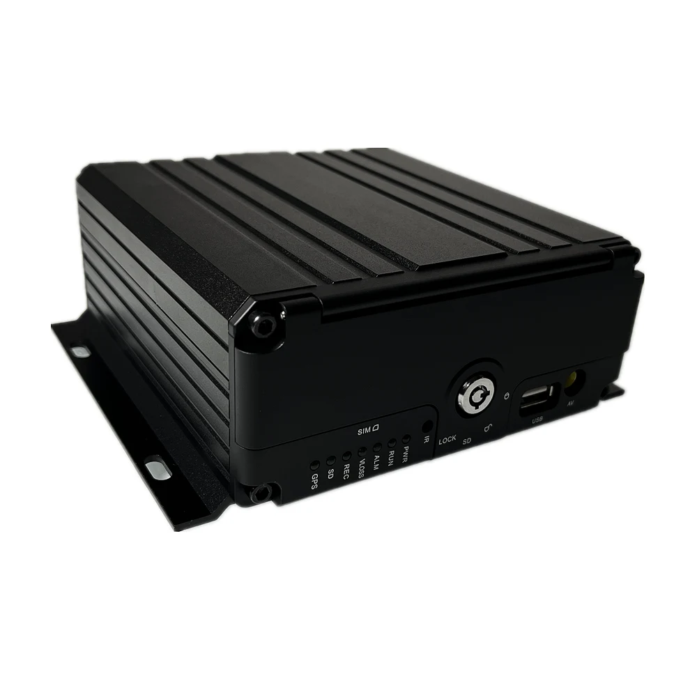 H.265 Smart Nvr 4 Ch Mdvr 4g Gps Wifi Opcional Carro Ônibus Caminhão Mnvr