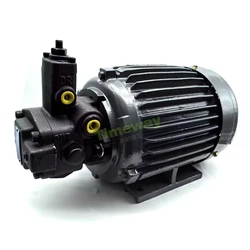PVF Hydraulic Vane Pump PVF-20-35-10S PVF-30-35-10S Hydraulic Oil Pump Connect with 380V 50HZ 1.5KW Electronic Motor