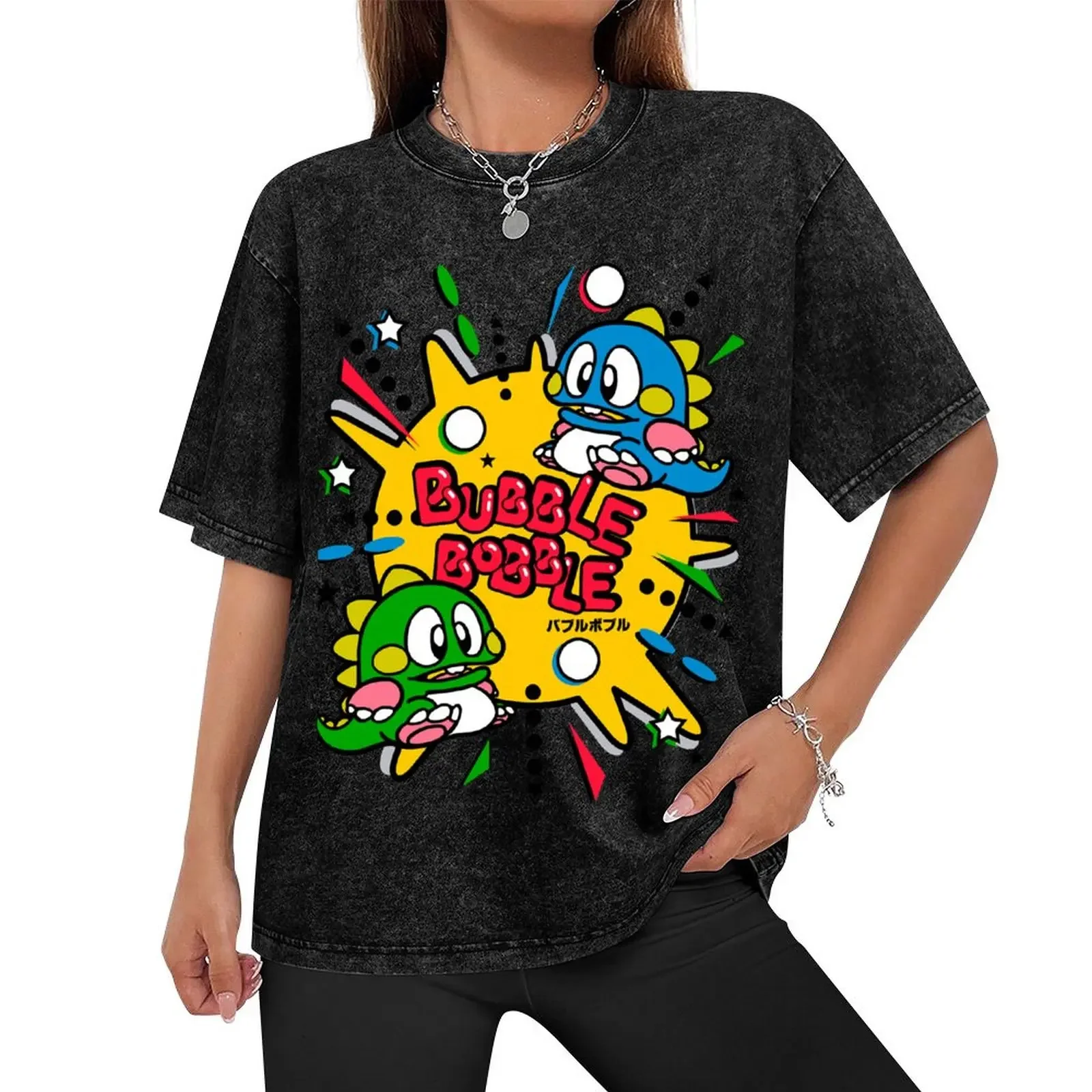 Bubble Bobble Classic Essential T-Shirt quick drying cute tops Men's t-shirts