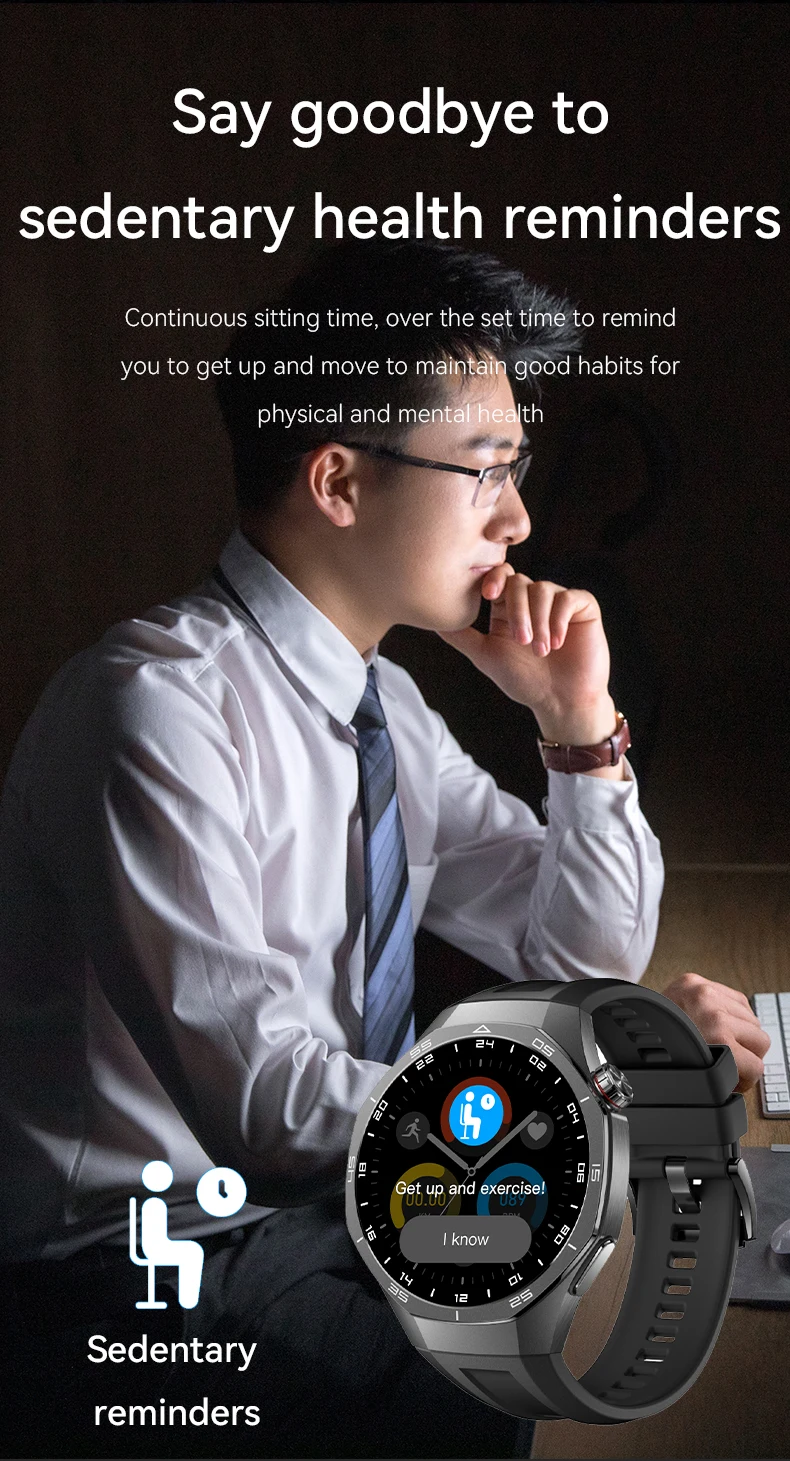 IYTSFT 2026 New Smart Watch 1.52" HD Game Dial Wireless Charging Bluetooth Call Heart Rate Monitor Fitness Tracker Sports Gift