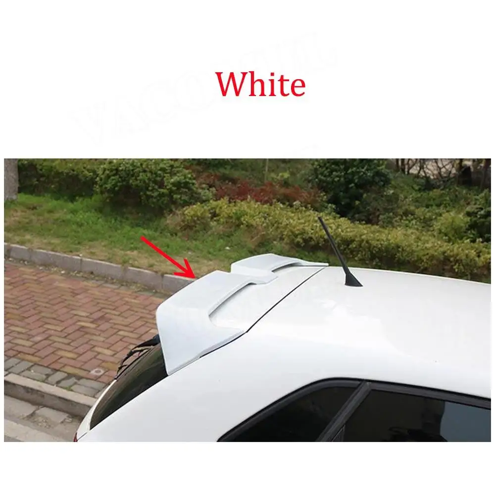 

Спойлер на крышу VACOMUL ABS под карбон для Volkswagen Polo 2010-2016, накладка на лобовое стекло, стайлинг автомобиля