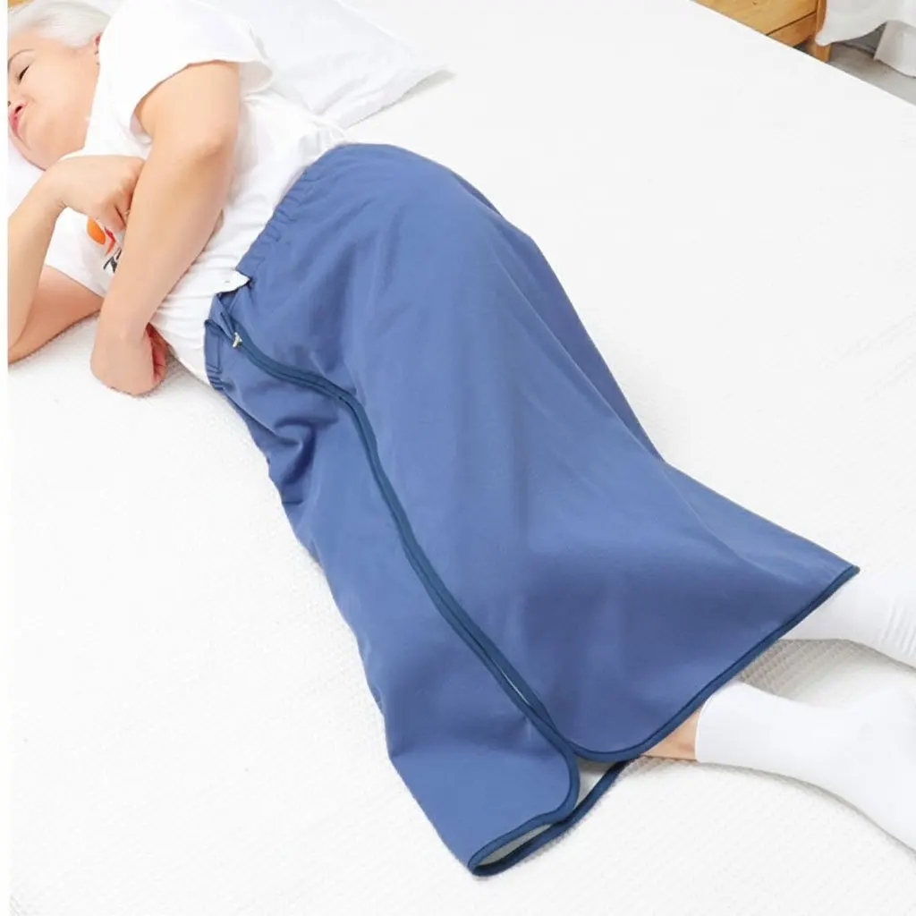 تنورة مريحة ومضادة للتسرب - ملابس نوم قطنية قابلة لإعادة الاستخدام للحيض