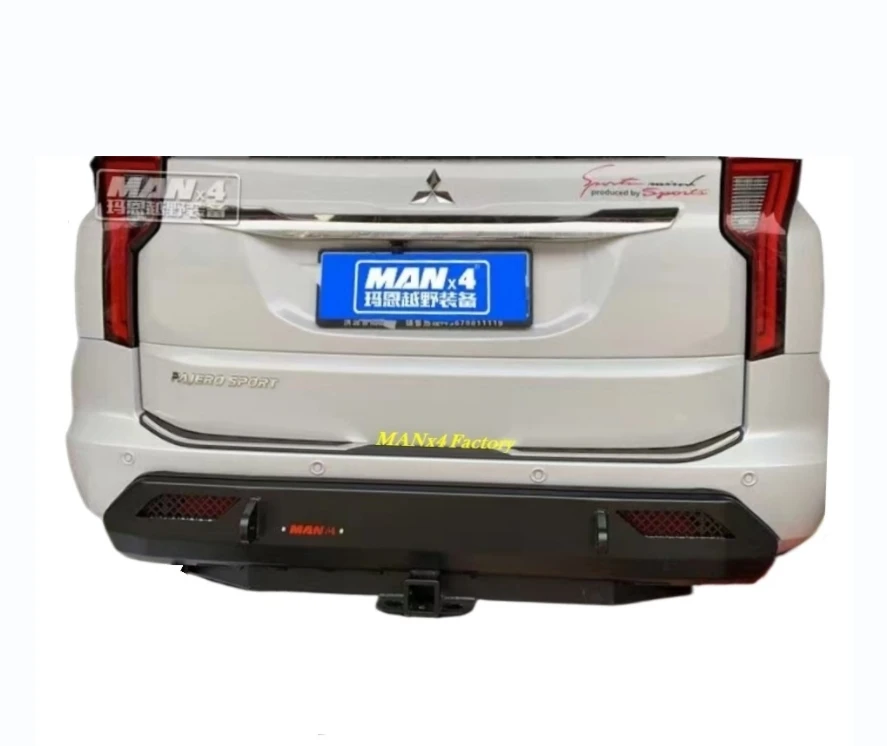 

Manx4 Off-Road Steel Rear Bumper for Mitsubishi Pajero Sport 2020-2023