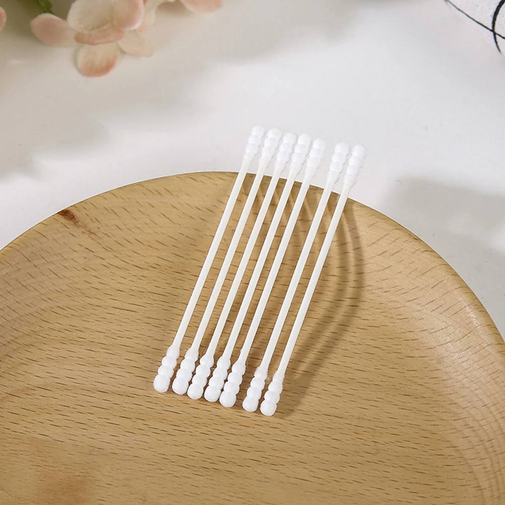 4 pudełka wacików do czyszczenia uszu, przyjazne dla skóry, dwustronne waciki kosmetyczne, uniwersalne narzędzie do czyszczenia i pielęgnacji