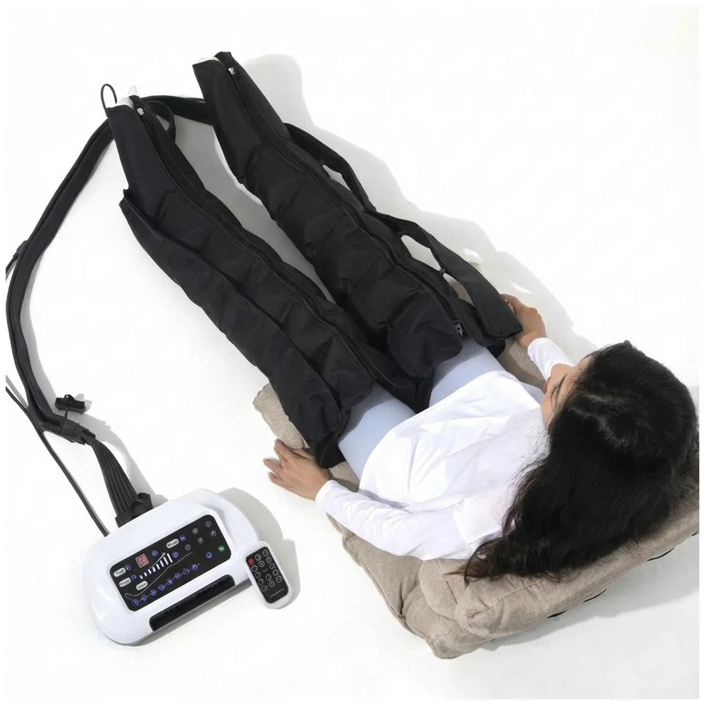 Air Compression Boots for Legs to Support Muscle Recovery and Increase Lymphatic Circulation