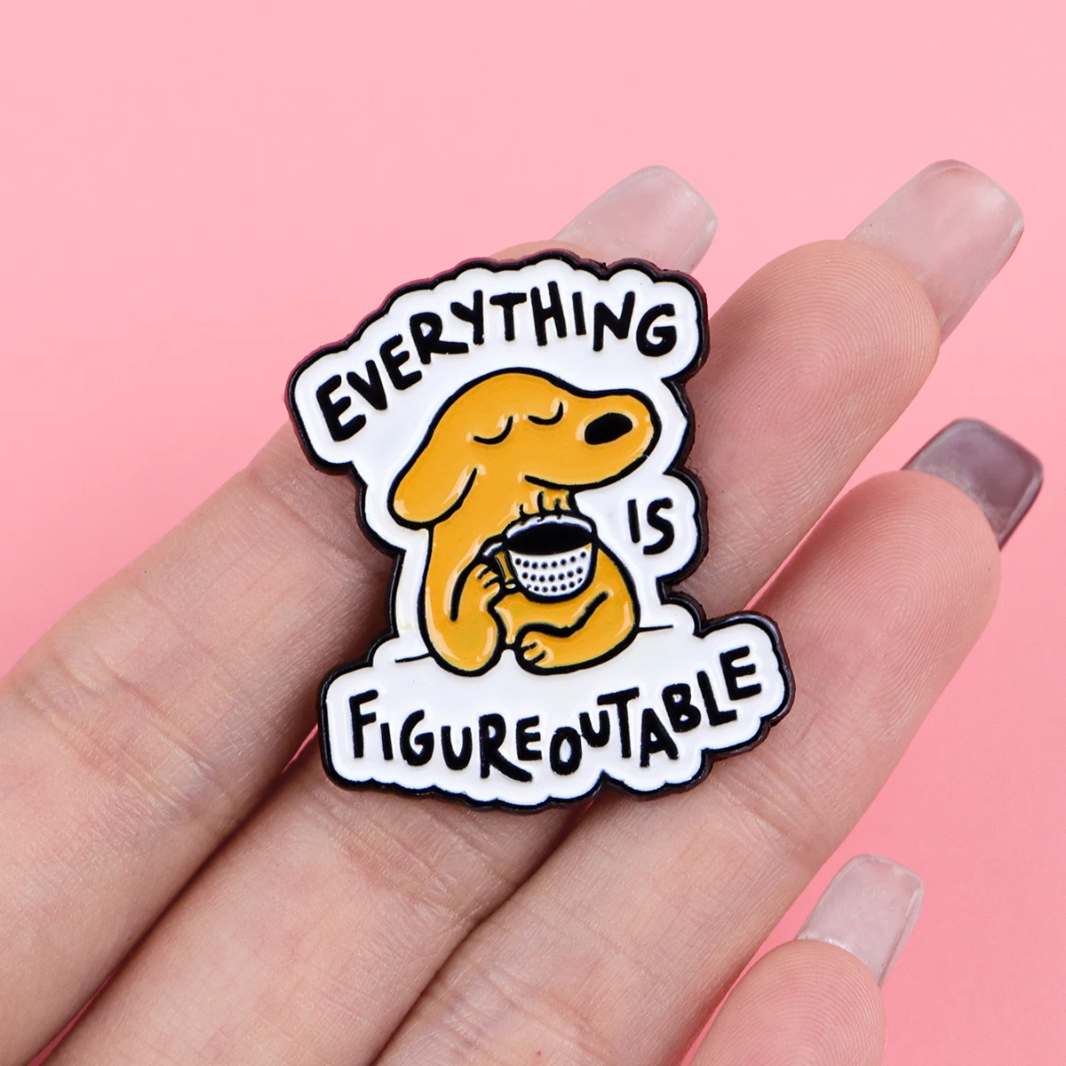 كل شيء قابل للتشكيل "الكلاب المينا دبوس التلبيب دبابيس لحقائب الظهر دبابيس للنساء مضحك مجوهرات اكسسوارات الأصدقاء هدية