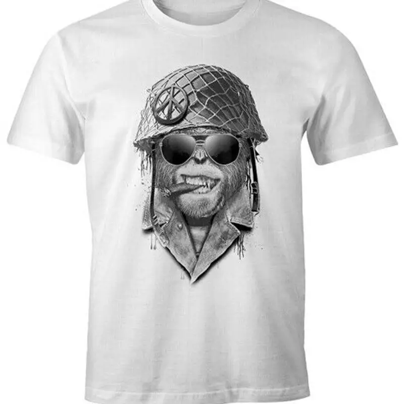 Mens Gorilla Helmet Fun Shirt Moonworks®
